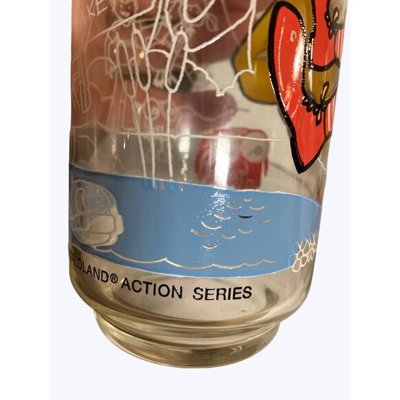 Vintage 1977 McDonalds Collectible Glass Set With Retro Ronald Mcdonald Graphic - Picture 6 of 11